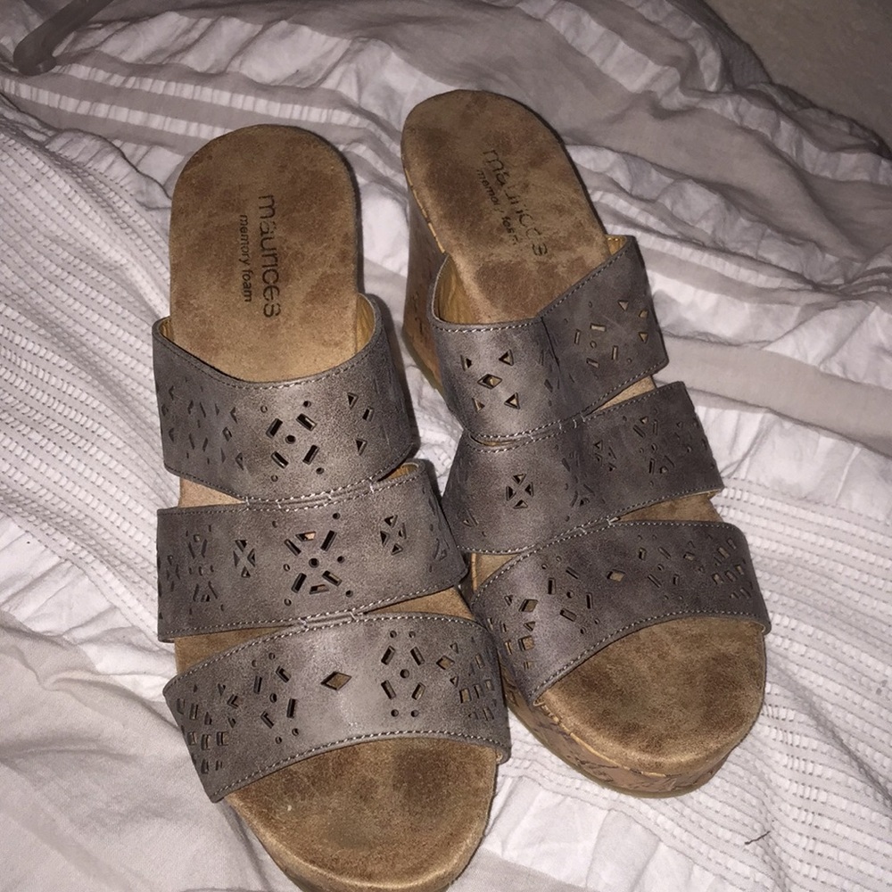 Maurices Cork wedges